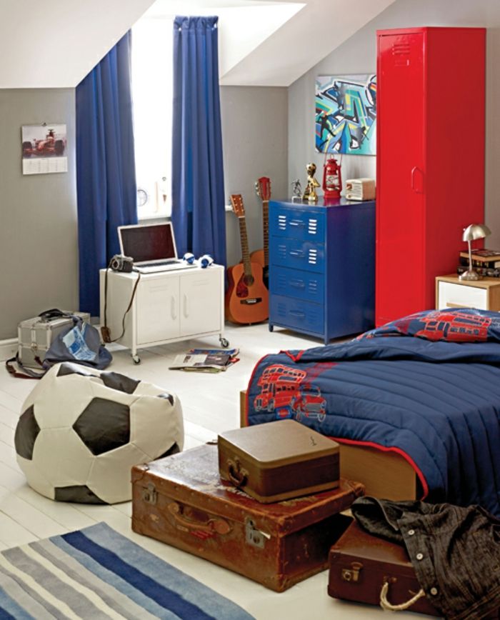 plantskola-Wanddeko-original-design-sovrum för pojkar