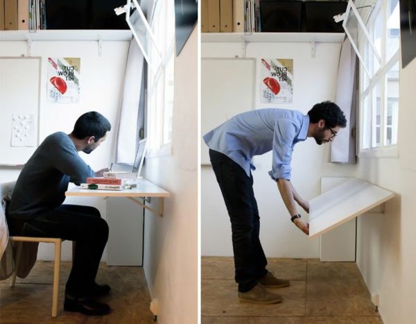 -klapptische-modern-living-ideas-składany-stół-drewno-living-pomysły-składany-stół do ściany