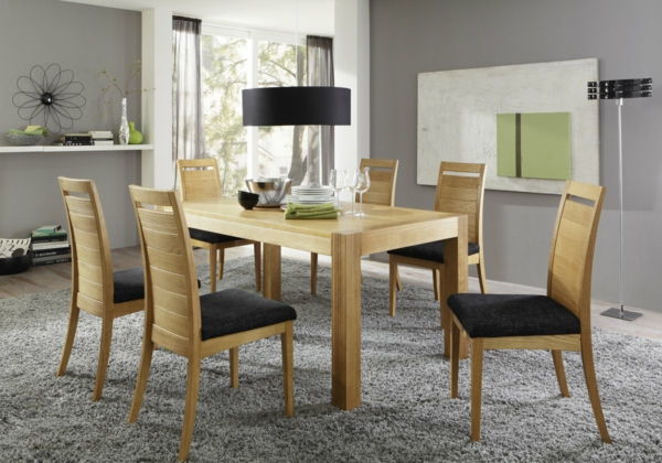 klassisk spisestue møbler set-spisestue stoler spisebord-design-ideer