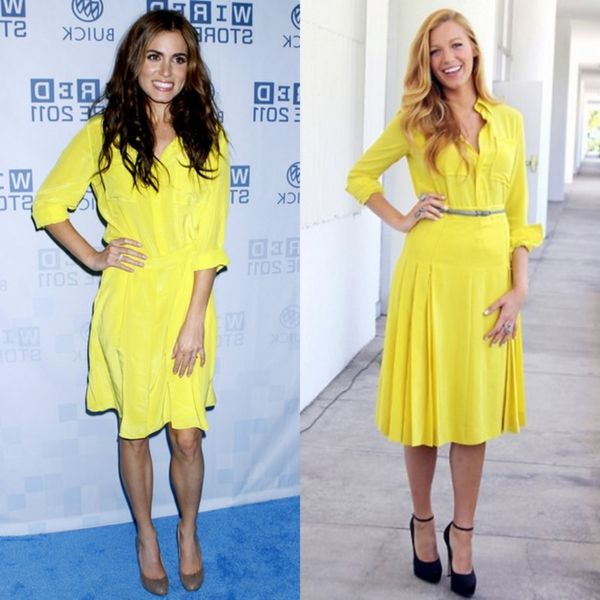 odevy-trendy-modely-in-žlté-farebnú letných šatách