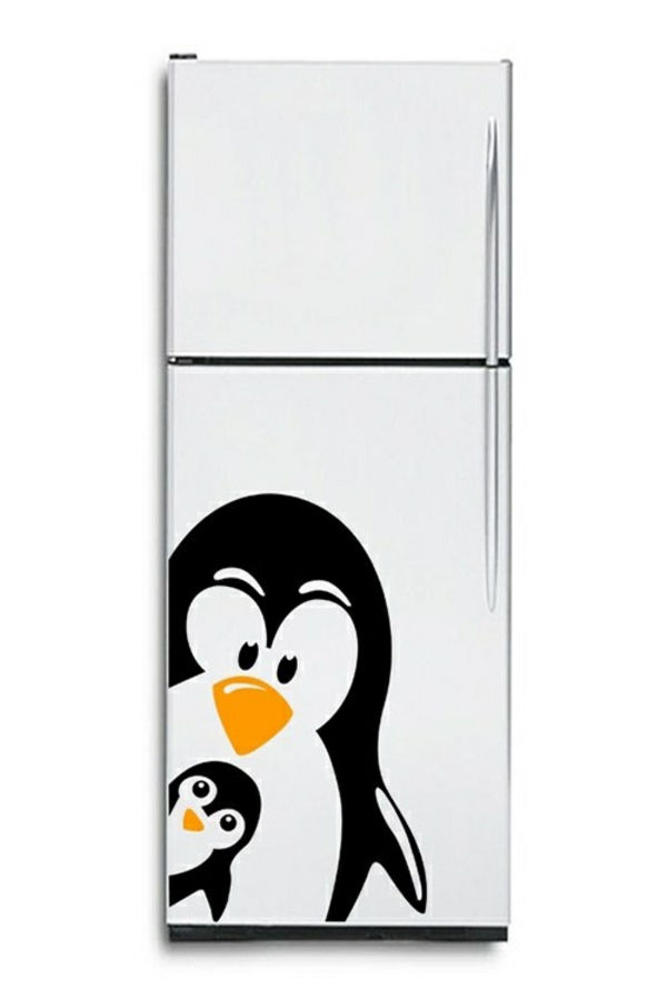 small-pingwiny-on-the-lodówka-stick-pra-pomysł