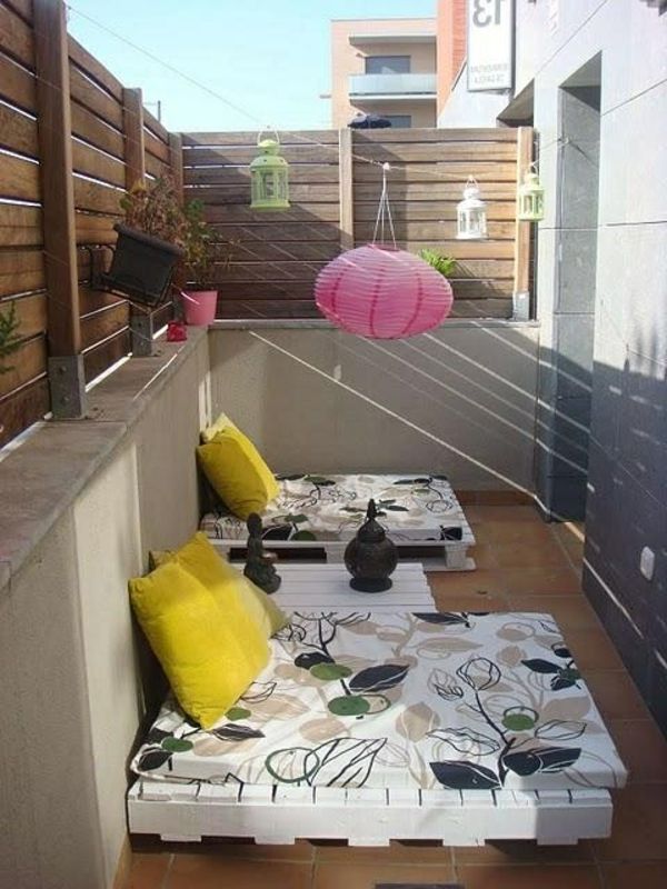 kreativ-balkong møbler-balkong-ideer-for-utenfor-balkong-utformingen