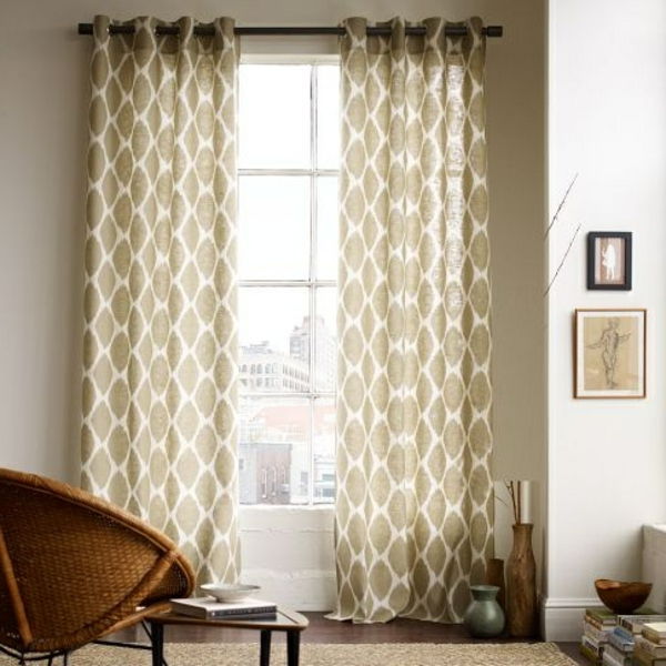 God ide for moderne gardiner med malerklaster