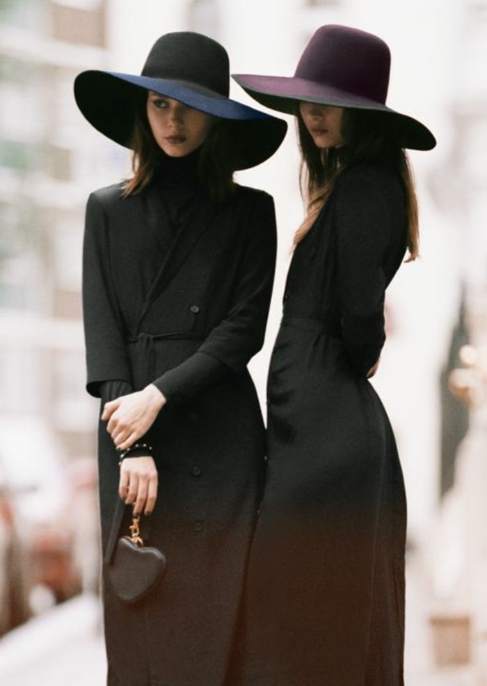 dolgi plašči ženski modni črni in elegantno elegantna