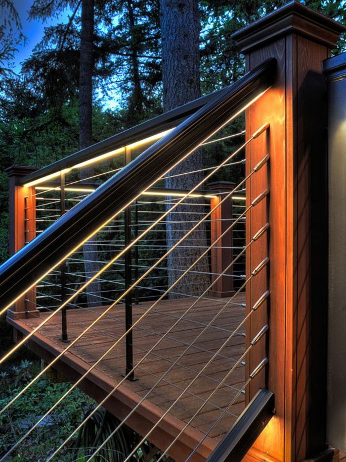 doprowadziły oświetlenie schodów na zewnątrz-design-a-dom