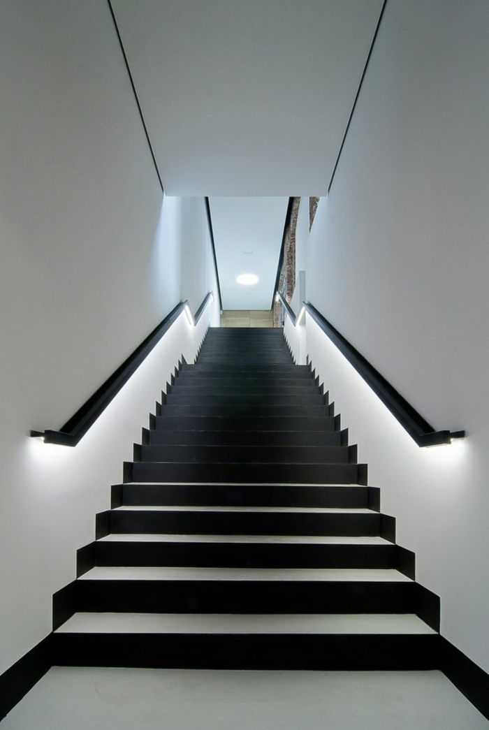 oświetlenie led schodów-off-wnętrz