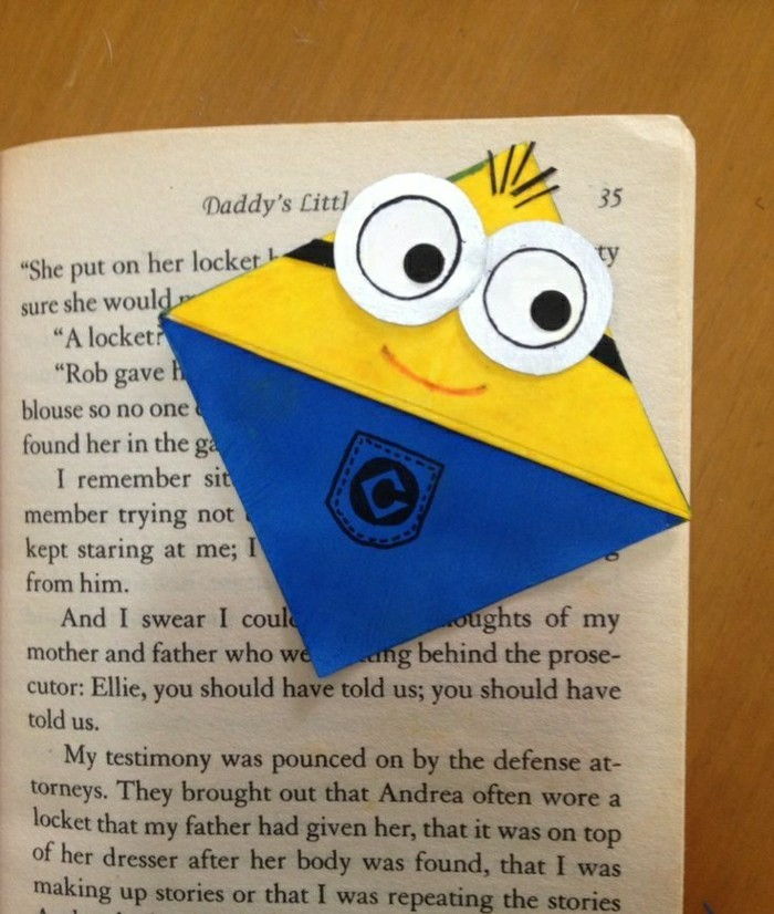 bookmarks-ketellapper-creative origami beeldje