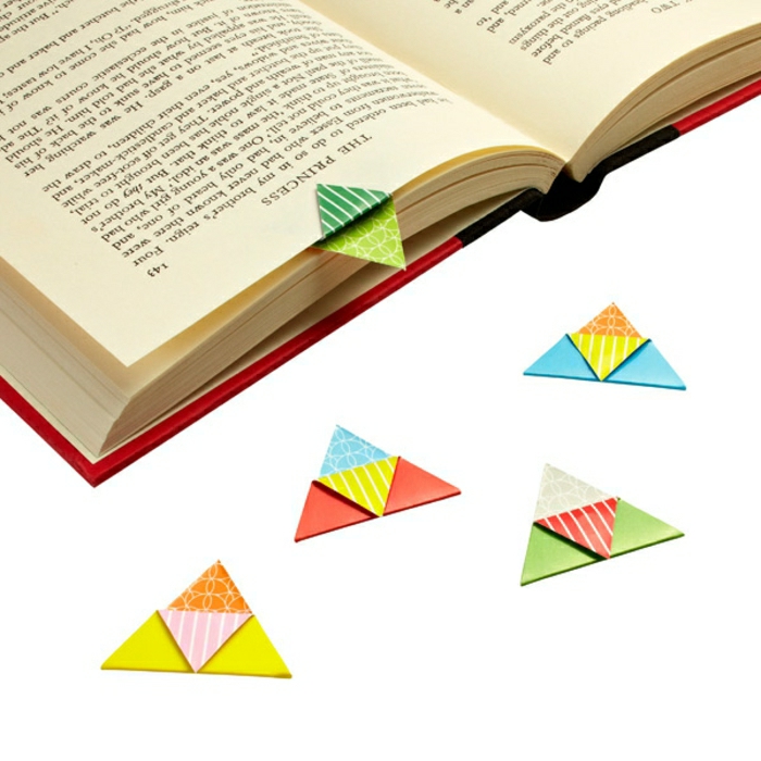 bokmerker-selv-gjør origami-Tinker-små-søte-detaljer