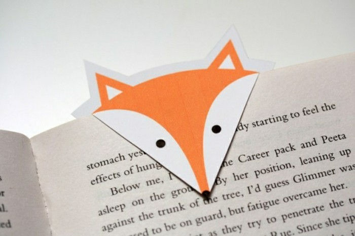 semne de carte-chiar-make-fox-figura origami