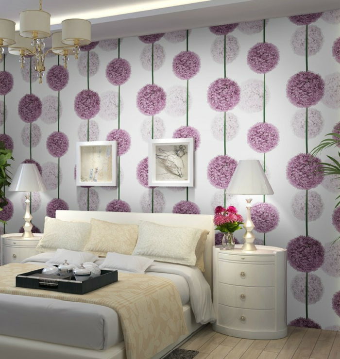 paarse achtergrond Gorgeous-small-kamers