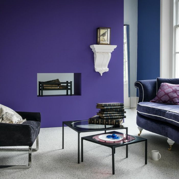 purple-wallpaper-modern-interior