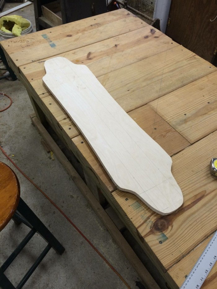 Longboard'lı-kendi-yap-a-Longboard'lı-güverte kendisi-build