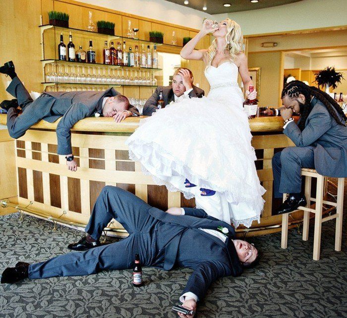 smešne poročne fotografije-the-pijana nevesta