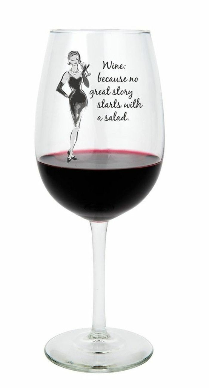 grappig idee-for-rode wijn glazen Decoratie