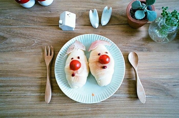 Engraçado aniversário dos miúdos Essen-pequenas decorados-Kipfel Cherries