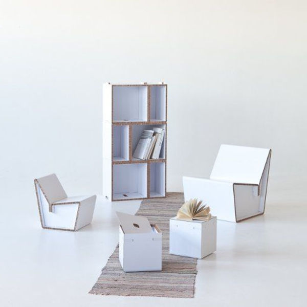 møbler-fra-papp-etablering ideer-tinker-med-kartong-kartone-