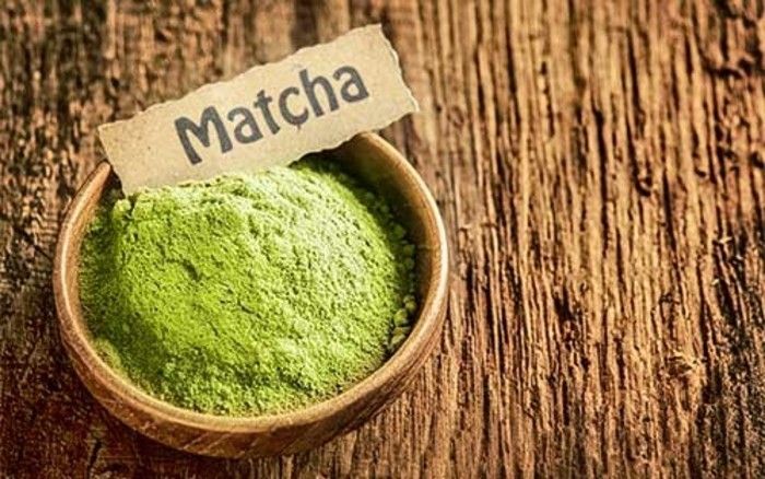 matcha-poeder-recepten-in-a-Schüssel-matcha-groene-thee-en-klare-and-drink-biologische producten