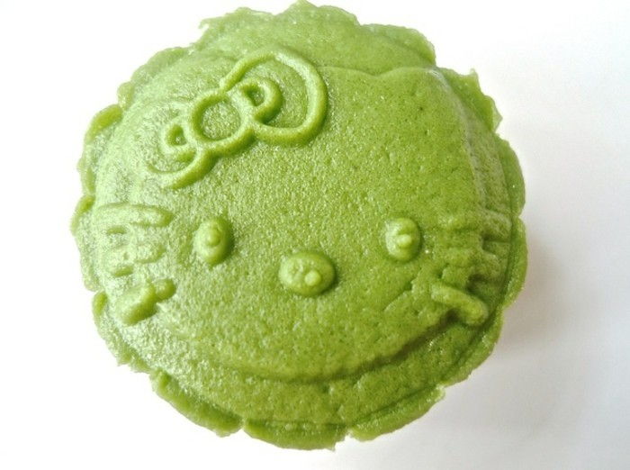 matcha-recepten-producerende nice-cookies-with-matcha-care-for-the-health-de-kinderen-hello-kitty