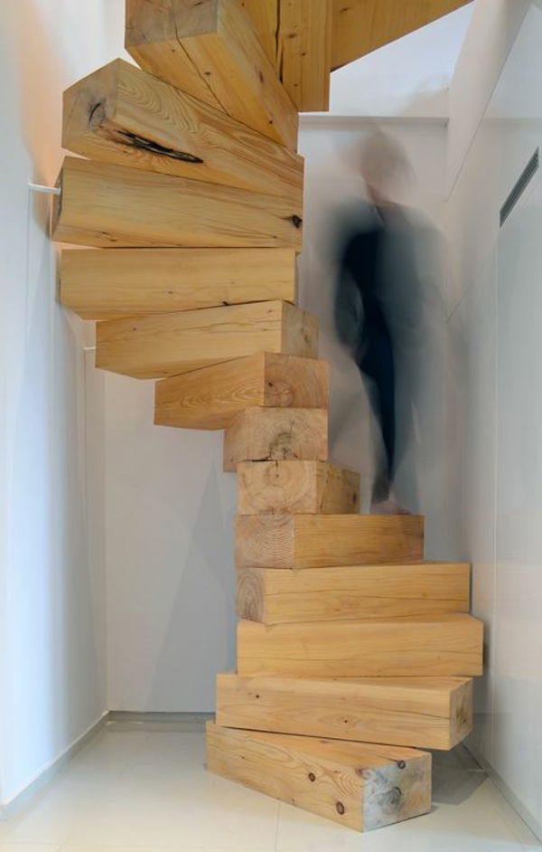 Modern Interior Design notranje stopnice les sodoben objekt