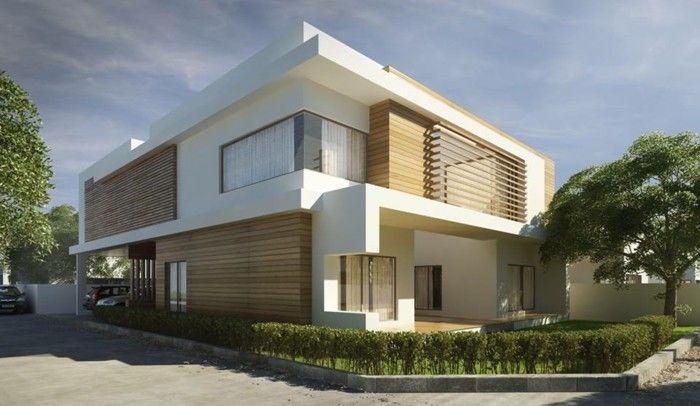 modern-facciate-a-casa-con-moderno-facciata di progettazione 3d