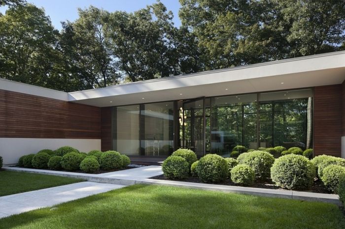 moderne-fasade-super-design-dokončana hiša, ravna streha