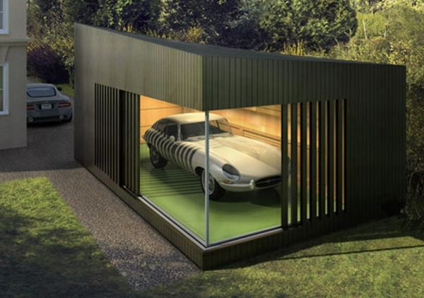 moderný garážových luxusný model