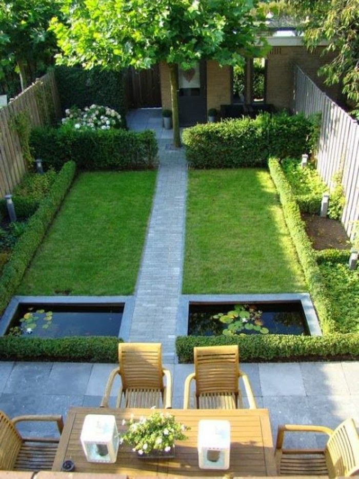Modern-garden-design-wnętrze wieś-garrtensitzgruppe-z-drewna