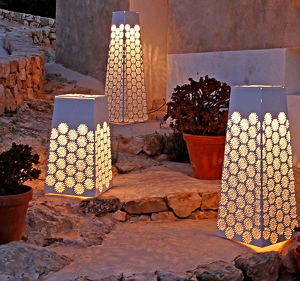 Moderne hage lampe-for-utendørs dekorere ideer