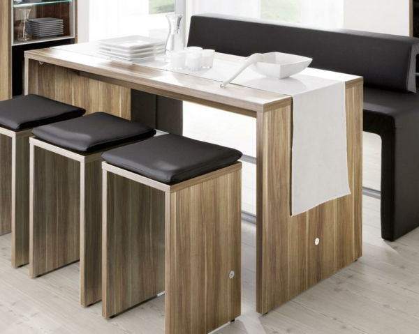 -moderner bar tafel set-with-stool