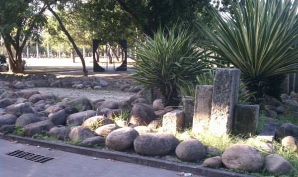 Modern rock bahçe Serin görünümlü