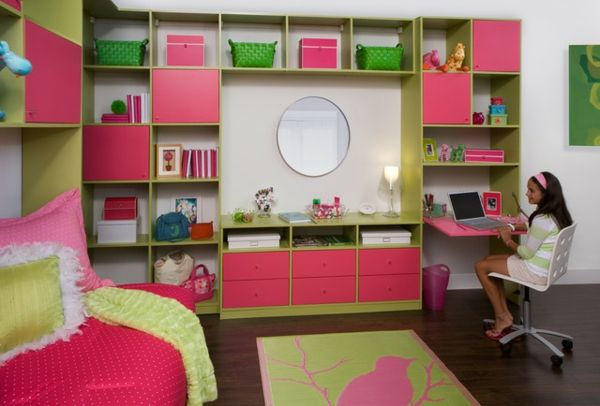 modern plantskola möbler hyllor Pink