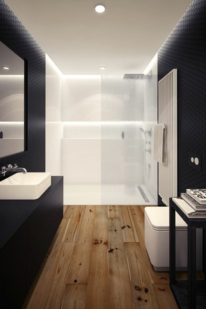 moderna badrum-svart-vit-design-minimalistisk badrumsinredningar