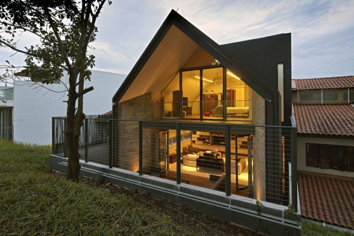 Modern-build-güzel-beşik çatı evler
