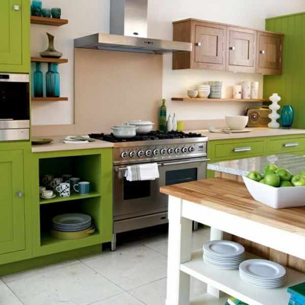 bucătărie nouă-idei-verde-design