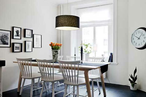 Nordic-mode-of-room jedáleň-design set in-