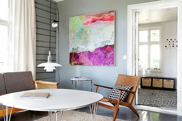 Nordic-mode in-the-izbové dizajnu krásny-picture-on-the-múr