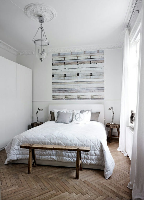Nordic-mode in-the-izbové dizajnom jednoduchý spálne