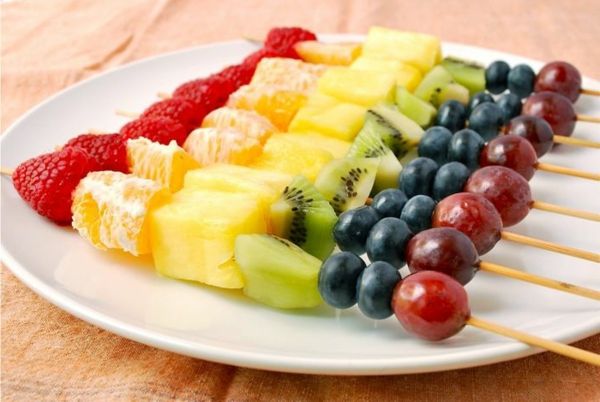 ovocný šalát-recept-ovocný šalát ovocný šalát, dressing-Obstsalat-kalórie ---