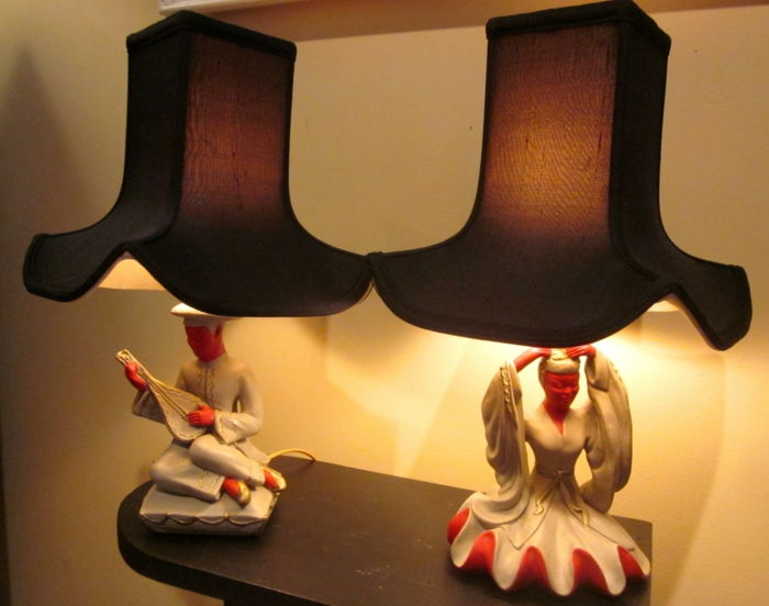 Oriental Lamp chińskiego modelu figurki