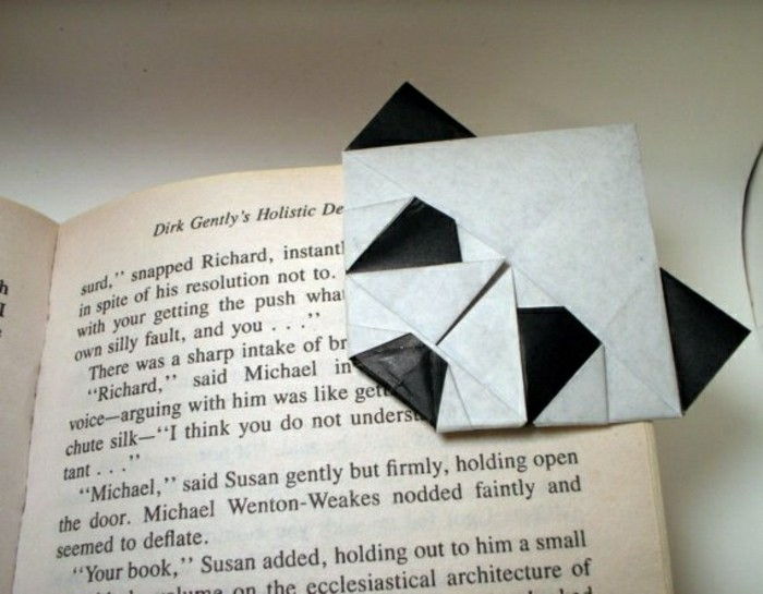 Make-origami-Tinker-enostavni-ideja-zaznamki-yourself
