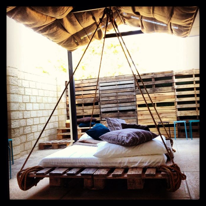 ursprungliga idén hängande bed-of-pallar