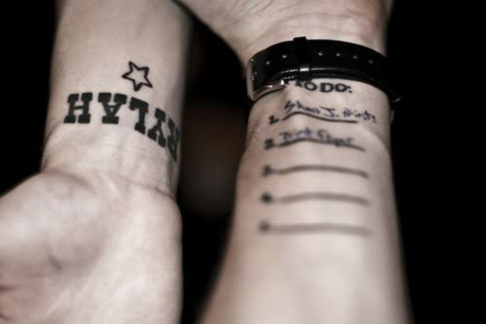 opprinnelige tatovering ideer tatovering på håndleddet