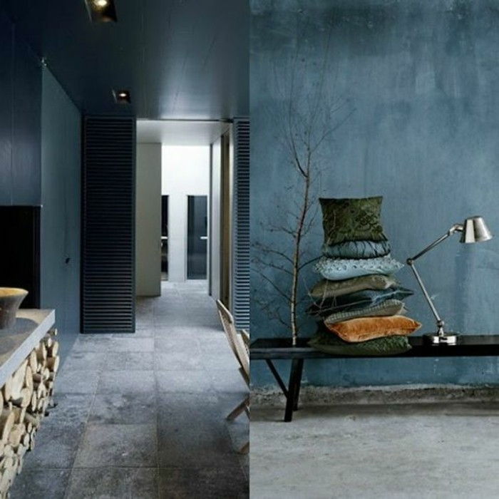 bensin-vegg farge-elegant-roms-design-komfortabel seng