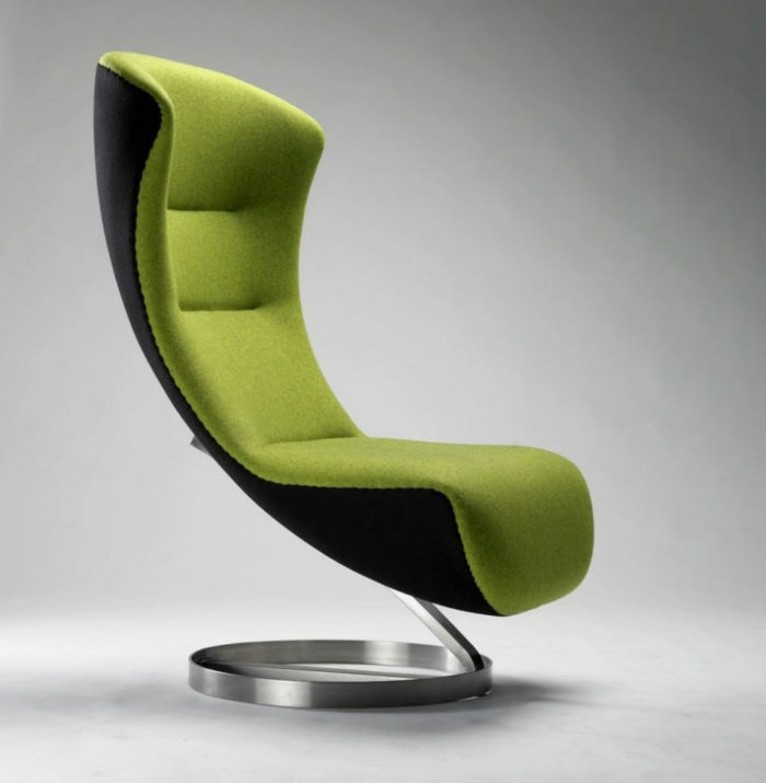 ruimtebesparende meubels-Green-chair