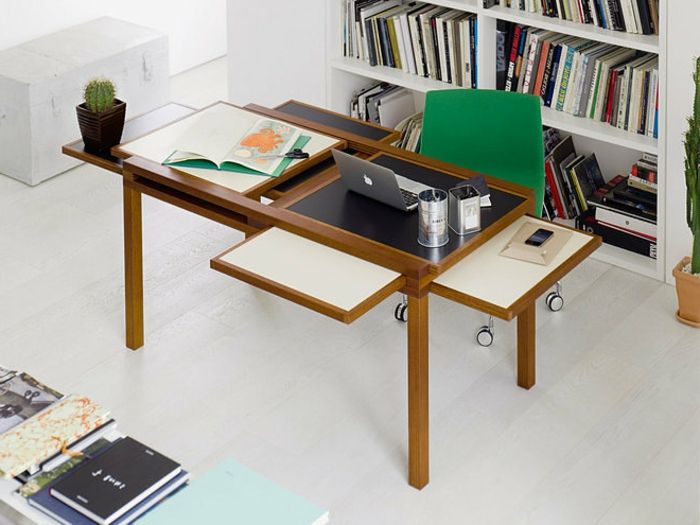 ruimtebesparende meubelen kleine desk-
