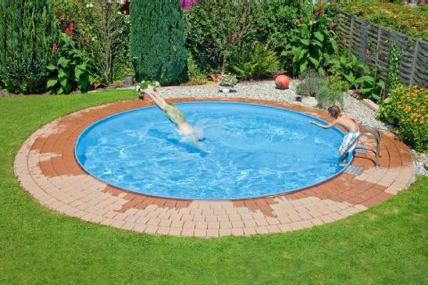 pool-selv-bygge-rundt-fra - vakker hage design