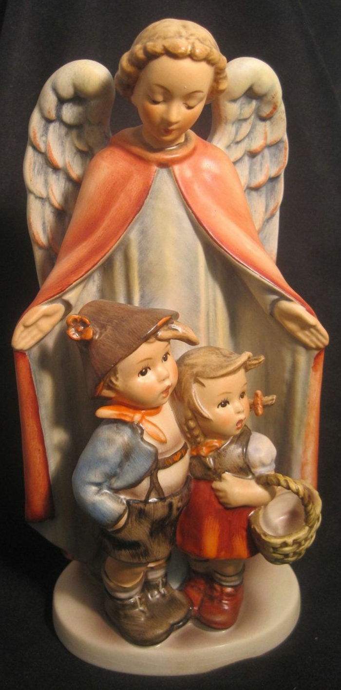 -Angel-skyddsängel statyett småbarn china