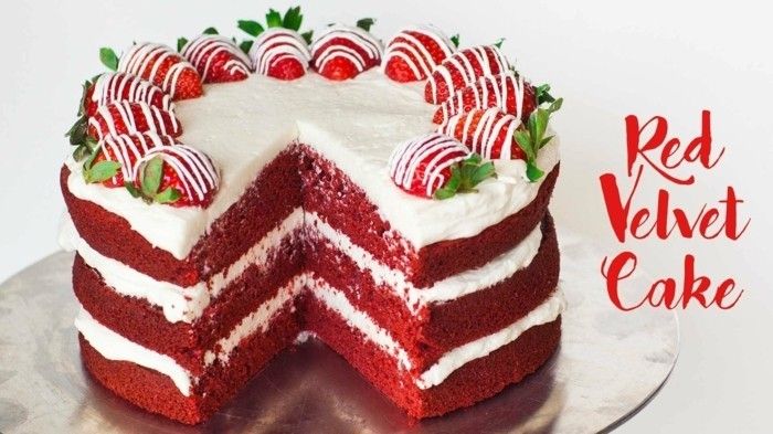 rdeče-žamet-torta-recept-rdeče-žamet cake-z-jagode-krema-pita-okusno, rojstni dan, poroka