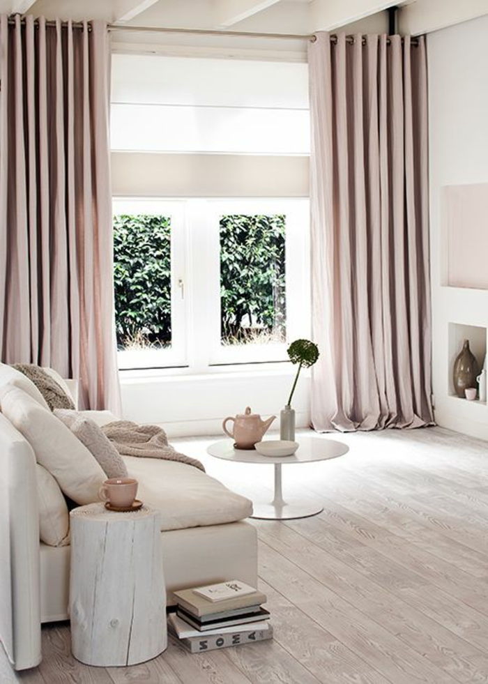 pink-moderna gardiner-för-living-elegant inredning