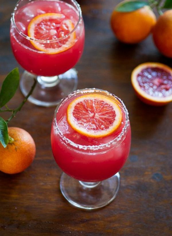 Red Cocktail Decoration Ideje-limone